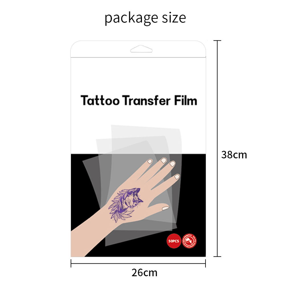 50 Stuks Transparante Tattoo O - Foil Transfer Machine recensie en prijs