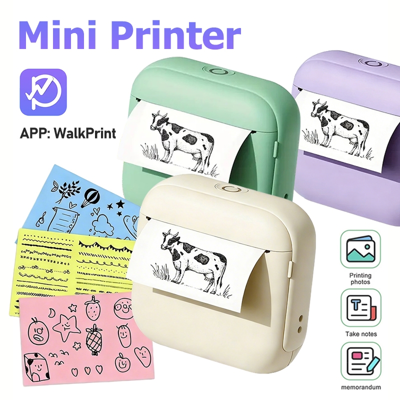 X6 Mini draagbare printer zond - Commercial Photo Printer recensie en prijs